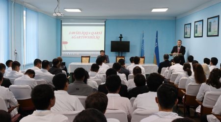 «Jawızlıqqa qarsı-aǵartıwshılıq» temasında ruwxıylıq saatı ótkerildi