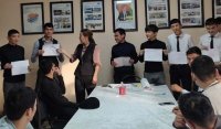 «Өмир – гөззал, жасаў–бийбаҳа» атамасында студент-жаслар арасында семинар-тренинг шөлкемлестирилди