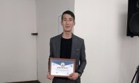 Студент филиала заняла 1 место в Нукусском городском этапе Республиканского конкурса Наследники Мирзо Улугбека
