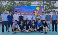 Festival sheńberinde sporttıń kishi futbol túri boyınsha  ótkerilgen jarısta 2-orındı qolǵa kirgizdi