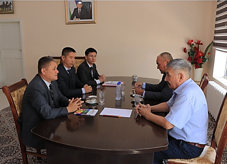 Qozog'istonlik professor tomonidan ma'ruza darslari bo'lib o'tdi