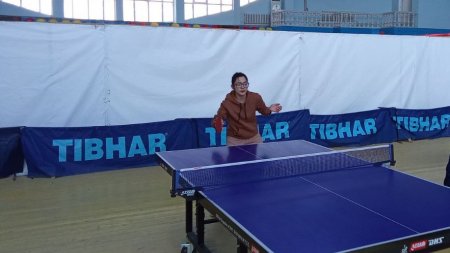 Filial qızlar komandası sporttıń stol tennisi boyınsha 3-orındı iyeledi