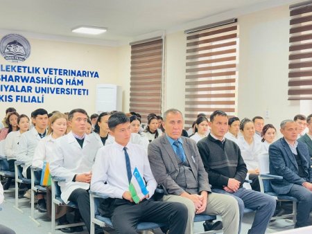 Ózbekstan Respublikası Mámleketlik bayraǵı qabıl etilgen kún múnásibeti menen iláj bolıp ótti