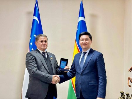 Filial direktori «O‘zbekiston Respublikasi veterinariya fidoyisi» ko‘krak nishoni bilan taqdirlandi