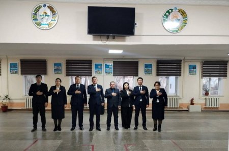 “Vatan himoyachilari kuni”  munosabati bilan erta tongdan tadbir tashkil etildi