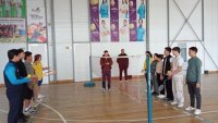 "Studentler ligası" sport jarıslarında filial jasları belsene qatnaspaqta