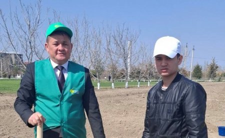 "Jasıl mákan" ulıwma milliy joybarı sheńberinde Jizzaqta nál egiw marafonına start berildi