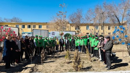 "Jasıl mákan" ulıwmamilliy joybarı: Jaslardıń belsene qatnası