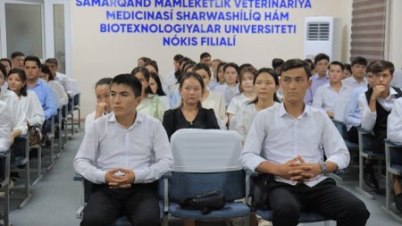 Yoshlar bilan kuz-qish mavsumiga tayyorgarlik va harbiy sohaga qiziqish masalalari bo‘yicha uchrashuv o‘tkazildi