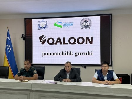 “Qalqon” jamoatchilik guruhi uchun munosiblar tanlab olindi