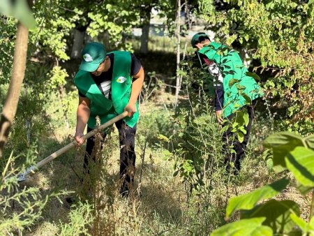 Filialida ekovolontyorlar harakati yo‘lga qo‘yildi
