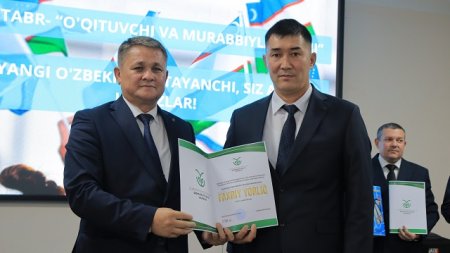 “O‘qituvchi va murabbiylar kuni” keng nishonlandi