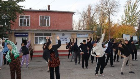 Sog‘lom turmush tarziga — har tongda qadam