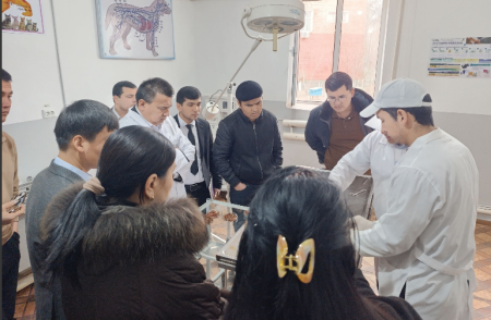 Otlarning oshqozon bo‘kasi (gastrofilyoz) lichinkalari bilan zararlanishi” mavzusida  xo‘jalik va laboratoriya tajribalarining aprobatsiyasi bo’lib o’tdi.