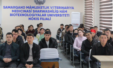 Ilimge umtılǵan jaslar menen mazmunlı ushırasıw ótkerildi