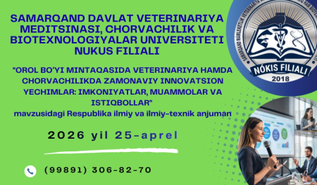 DÍQQAT XABARLANDÍRÍW! RESPUBLIKA ILIMIY-ÁMELIY KONFERENCIYASI