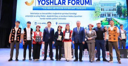 Filial studentleri V Respublikalıq jaslar forumında jarqın jeńislerge eristi