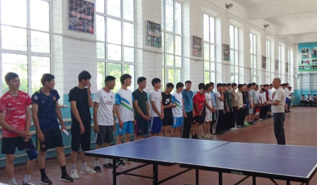 Filialda "Jańa Ózbekstan studentler olimpiadası" sport jarıslarına start berildi