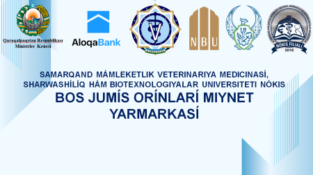 “Karera kuni–2026” bo‘sh ish o‘rinlari mehnat yarmarkasi tashkil etiladi