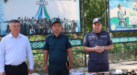 Yo‘l harakati xavfsizligini ta’minlashga qaratilgan targ‘ibot tadbiri bo‘lib o‘tdi